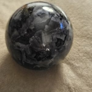 Indigo Gabbro Crystal Sphere